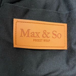 Max and So baby wearing wrap